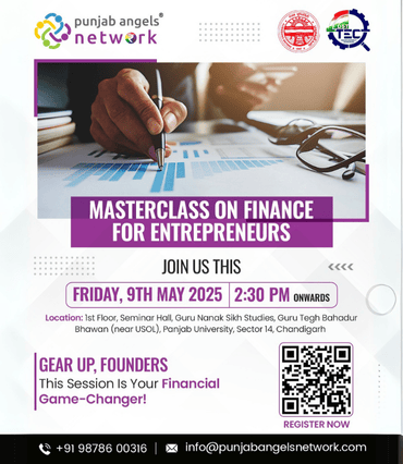 Masterclass on Finance for Entrepreneurs
